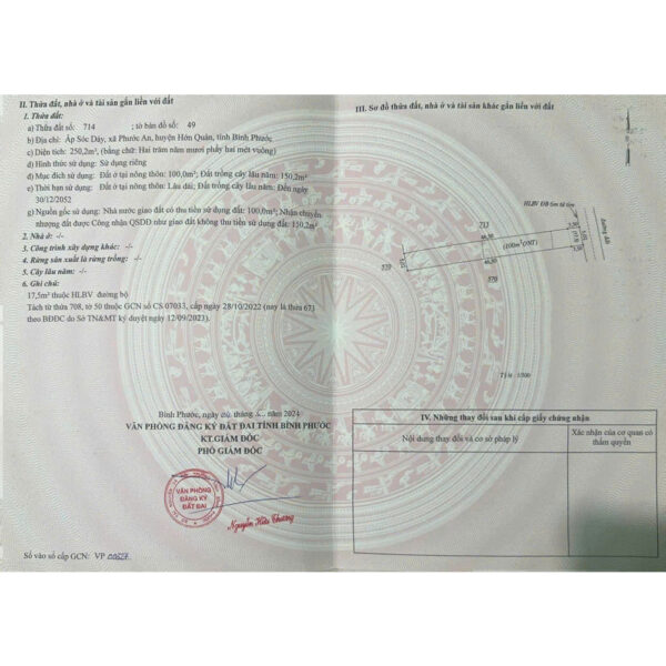 đất nền hớn quản